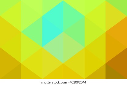 Multicolor dark polygonal illustration, which consist of triangles. Geometric background in Origami style with gradient. Triangular design for your business. Rainbow, spectrum image.