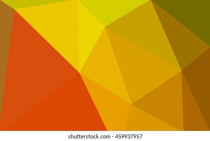 Multicolor dark polygonal illustration, which consist of triangles. Geometric background in Origami style with gradient. Triangular design for your business. Rainbow, spectrum image.