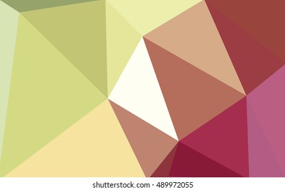 Multicolor dark polygonal illustration, which consist of triangles. Geometric background in Origami style with gradient. Triangular design for your business. Rainbow, spectrum image.