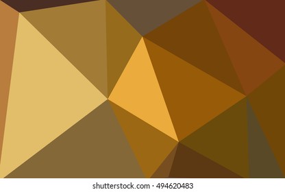 Multicolor dark polygonal illustration, which consist of triangles. Geometric background in Origami style with gradient. Triangular design for your business. Rainbow, spectrum image.