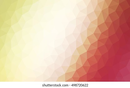Multicolor dark polygonal illustration, which consist of triangles. Geometric background in Origami style with gradient. Triangular design for your business. Rainbow, spectrum image.
