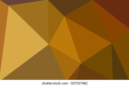 Multicolor dark polygonal illustration, which consist of triangles. Geometric background in Origami style with gradient. Triangular design for your business. Rainbow, spectrum image.