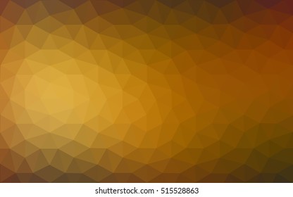 Multicolor dark polygonal illustration, which consist of triangles. Geometric background in Origami style with gradient. Triangular design for your business. Rainbow, spectrum image.