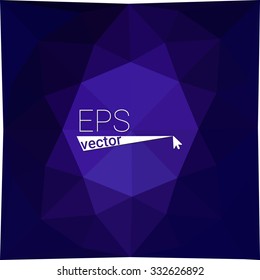 multicolor dark purple geometric rumpled triangular low poly style gradient illustration graphic background. Vector polygonal design for your business.