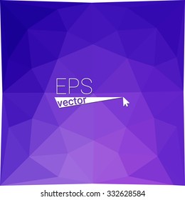 multicolor dark purple geometric rumpled triangular low poly style gradient illustration graphic background. Vector polygonal design for your business