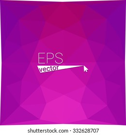 multicolor dark purple geometric rumpled triangular low poly style gradient illustration graphic background. Vector polygonal design for your business