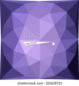 multicolor dark purple geometric rumpled triangular low poly style gradient illustration graphic background. Vector polygonal design for your business