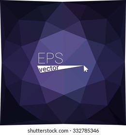 multicolor dark purple geometric rumpled triangular low poly style gradient illustration graphic background. Vector polygonal design for your business.
