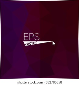multicolor dark purple geometric rumpled triangular low poly style gradient illustration graphic background. Vector polygonal design for your business.