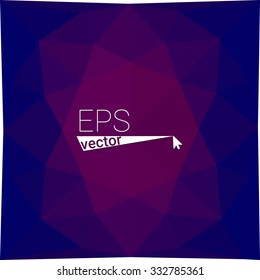 multicolor dark purple geometric rumpled triangular low poly style gradient illustration graphic background. Vector polygonal design for your business.
