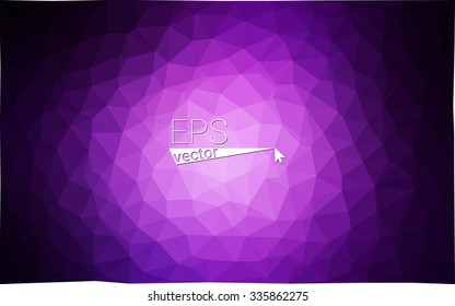 multicolor dark purple geometric rumpled triangular low poly style gradient illustration graphic background. Vector polygonal design for your business.