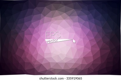 multicolor dark purple geometric rumpled triangular low poly style gradient illustration graphic background. Vector polygonal design for your business.