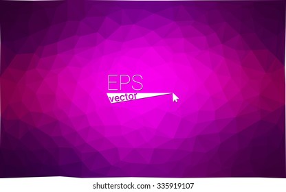 multicolor dark purple geometric rumpled triangular low poly style gradient illustration graphic background. Vector polygonal design for your business.