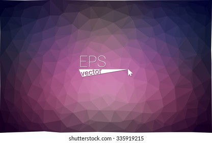 multicolor dark purple geometric rumpled triangular low poly style gradient illustration graphic background. Vector polygonal design for your business.