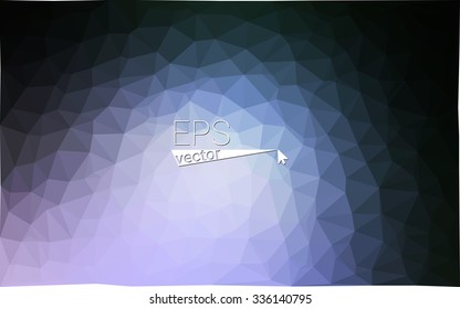 multicolor dark purple geometric rumpled triangular low poly style gradient illustration graphic background. Vector polygonal design for your business.