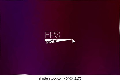 multicolor dark purple geometric rumpled triangular low poly style gradient illustration graphic background. Vector polygonal design for your business.