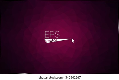 multicolor dark purple geometric rumpled triangular low poly style gradient illustration graphic background. Vector polygonal design for your business.
