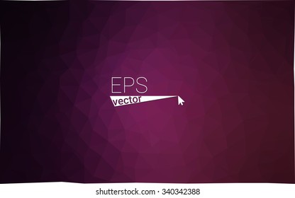 multicolor dark purple geometric rumpled triangular low poly style gradient illustration graphic background. Vector polygonal design for your business.