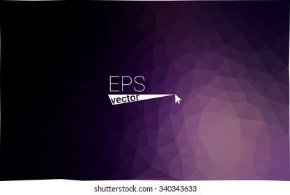 multicolor dark purple geometric rumpled triangular low poly style gradient illustration graphic background. Vector polygonal design for your business.