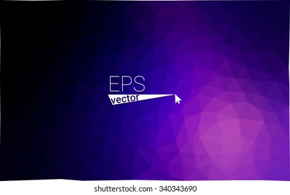 multicolor dark purple geometric rumpled triangular low poly style gradient illustration graphic background. Vector polygonal design for your business.
