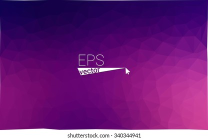 multicolor dark purple geometric rumpled triangular low poly style gradient illustration graphic background. Vector polygonal design for your business.
