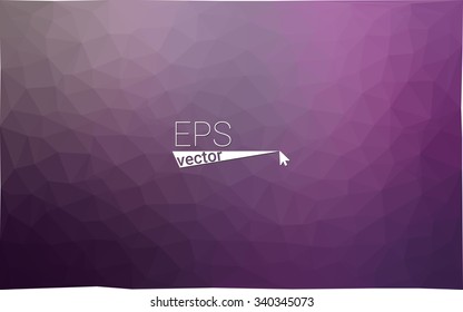 multicolor dark purple geometric rumpled triangular low poly style gradient illustration graphic background. Vector polygonal design for your business.