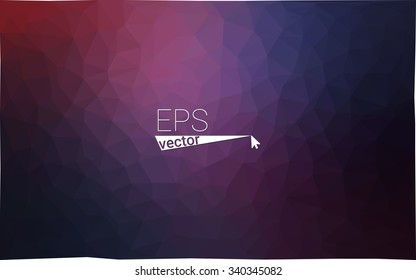 multicolor dark purple geometric rumpled triangular low poly style gradient illustration graphic background. Vector polygonal design for your business.