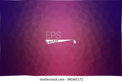 multicolor dark purple geometric rumpled triangular low poly style gradient illustration graphic background. Vector polygonal design for your business.