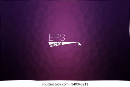 multicolor dark purple geometric rumpled triangular low poly style gradient illustration graphic background. Vector polygonal design for your business.