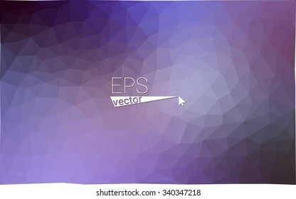 multicolor dark purple geometric rumpled triangular low poly style gradient illustration graphic background. Vector polygonal design for your business.
