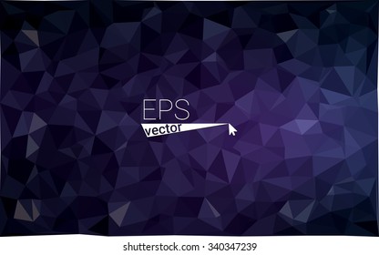 multicolor dark purple geometric rumpled triangular low poly style gradient illustration graphic background. Vector polygonal design for your business.
