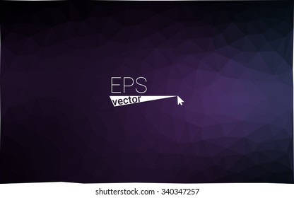 multicolor dark purple geometric rumpled triangular low poly style gradient illustration graphic background. Vector polygonal design for your business.