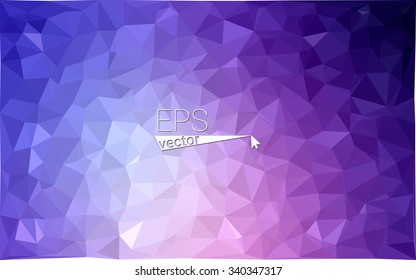 multicolor dark purple geometric rumpled triangular low poly style gradient illustration graphic background. Vector polygonal design for your business.