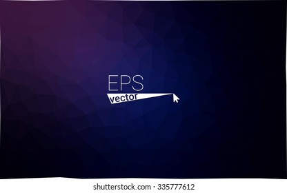 multicolor dark purple, pink geometric rumpled triangular low poly style gradient illustration graphic background. Vector polygonal design for your business.