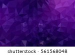Multicolor dark purple, pink polygonal illustration, which consist of triangles. Geometric background in Origami style with gradient. Triangular design for your business.