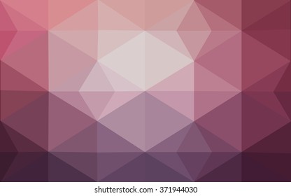 Multicolor dark purple, pink polygonal illustration, which consist of triangles. Geometric background in Origami style with gradient. Triangular design for your business.