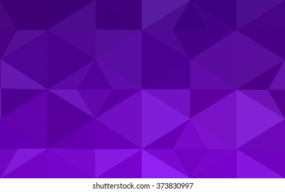 Multicolor dark purple, pink polygonal illustration, which consist of triangles. Geometric background in Origami style with gradient. Triangular design for your business.