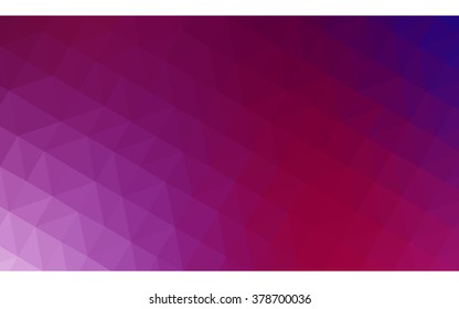 Multicolor dark purple, pink polygonal illustration, which consist of triangles. Geometric background in Origami style with gradient. Triangular design for your business.