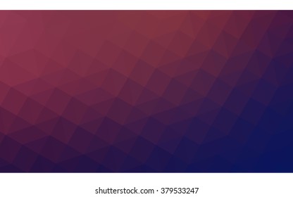 Multicolor dark purple, pink polygonal illustration, which consist of triangles. Geometric background in Origami style with gradient. Triangular design for your business.