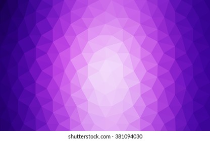 Multicolor dark purple, pink polygonal illustration, which consist of triangles. Geometric background in Origami style with gradient. Triangular design for your business.