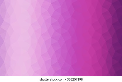 Multicolor dark purple, pink polygonal illustration, which consist of triangles. Geometric background in Origami style with gradient. Triangular design for your business.