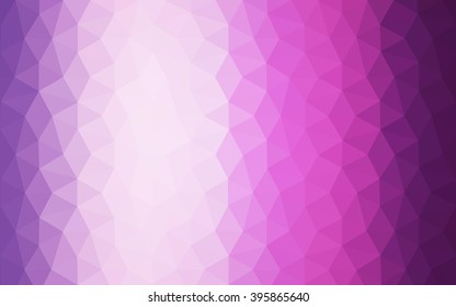 Multicolor dark purple, pink polygonal illustration, which consist of triangles. Geometric background in Origami style with gradient. Triangular design for your business.