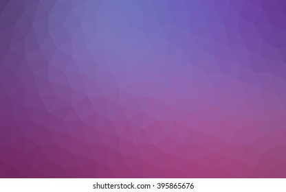 Multicolor dark purple, pink polygonal illustration, which consist of triangles. Geometric background in Origami style with gradient. Triangular design for your business.