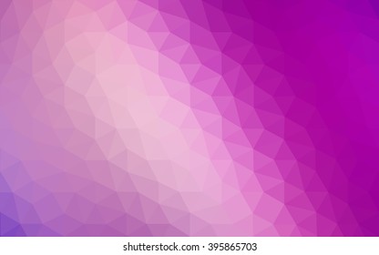 Multicolor dark purple, pink polygonal illustration, which consist of triangles. Geometric background in Origami style with gradient. Triangular design for your business.