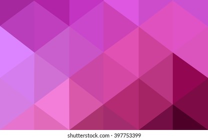 Multicolor dark purple, pink polygonal illustration, which consist of triangles. Geometric background in Origami style with gradient. Triangular design for your business.