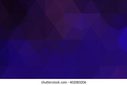 Multicolor dark purple, pink polygonal illustration, which consist of triangles. Geometric background in Origami style with gradient. Triangular design for your business.