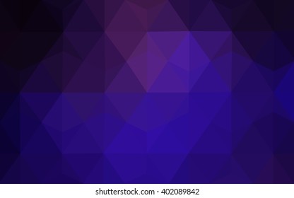 Multicolor dark purple, pink polygonal illustration, which consist of triangles. Geometric background in Origami style with gradient. Triangular design for your business.