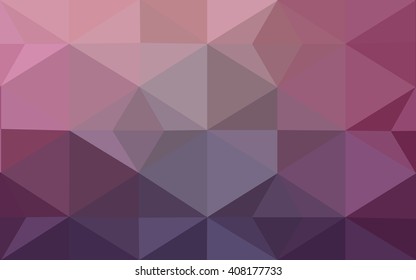Multicolor dark purple, pink polygonal illustration, which consist of triangles. Geometric background in Origami style with gradient. Triangular design for your business.