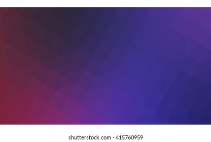 Multicolor dark purple, pink polygonal illustration, which consist of triangles. Geometric background in Origami style with gradient. Triangular design for your business.