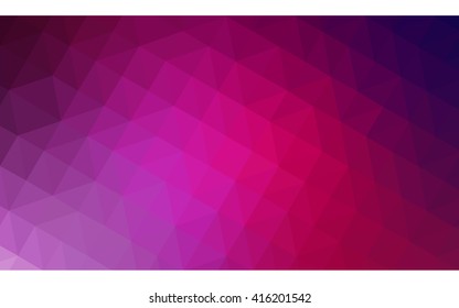 Multicolor dark purple, pink polygonal illustration, which consist of triangles. Geometric background in Origami style with gradient. Triangular design for your business. Multicolor dark purple, pink polygonal illustration, which consist of triangles. Geometric background in Origami style with gradient. Triangular design for your business.